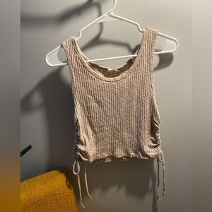 Cream Tank Top Adjustable Length size S-M